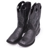 Open-box: SMOKY MOUNTAIN BOOTS Men Outlaw Western Boots, Color: Black, Size: 9.5, Width: D (4056-9.5D) - Damaged package