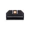 NIGHT FISION Optics Ready Stealth Night Sight Set w/ Orange Front Ring, Blank Rear Sight for Springfield Hellcat OSP/RDP/XD-S (SPR-229-248-268-OGZX)