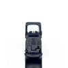 NIGHT FISION Optics Ready Stealth Night Sight Set w/ Orange Front Ring, Blank Rear Sight for Springfield Hellcat OSP/RDP/XD-S (SPR-229-248-268-OGZX)