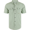 DRAKE WATERFOWL Men's Wingshooter Cross Hatch DS2625 Short Sleeve Shirt (DS2625)