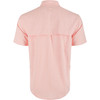 DRAKE Wingshooter Trey Pink Cross Hatch Short Sleeve Shirt (DS2625-SPN)