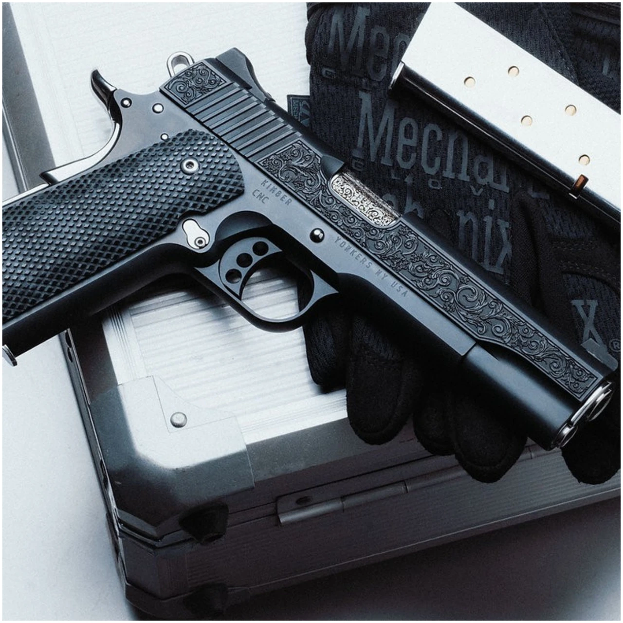 KIMBER 1911 Starry Night 45 ACP Semi Pistol CNCSNIGHT45