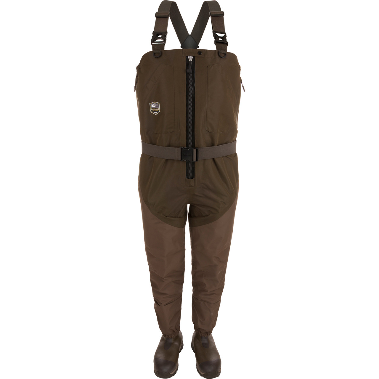 DRAKE Insulated Guardian Elite HND Green Timber Front Zip Waders