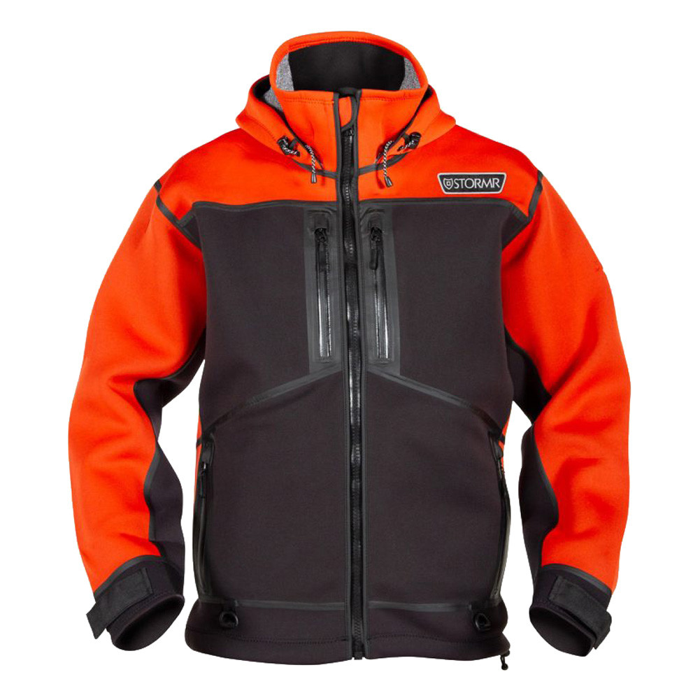 STORMR Mens Strykr Neoprene Orange Jacket R315MF-13