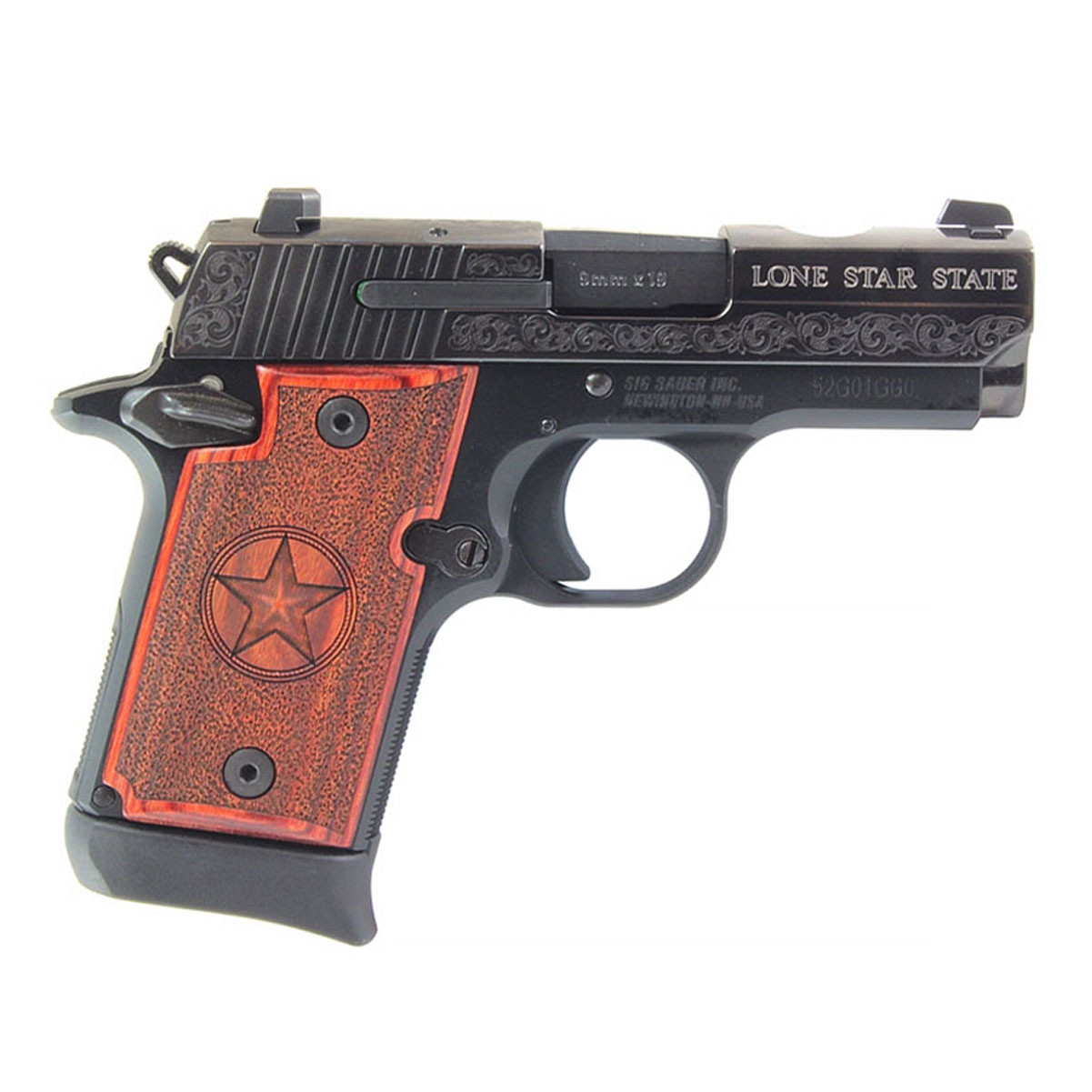 【激レア】t-Ace / Da Truth NO.9 SIG SAUER P938 Texas Engraved Silver Pistol 9389TXSAMBI