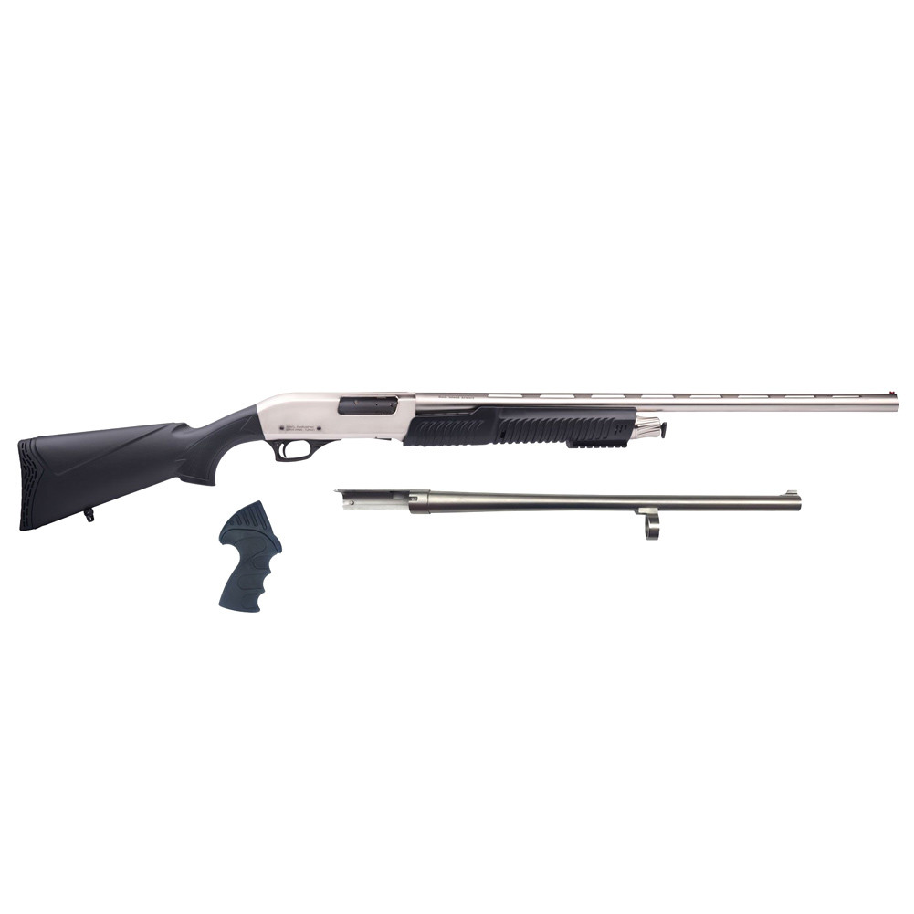 トイガン STAEG370FMMBC ARMSCOR Meriva 3-in-1 12Ga Chrome Shotgun MR25-P101-MC