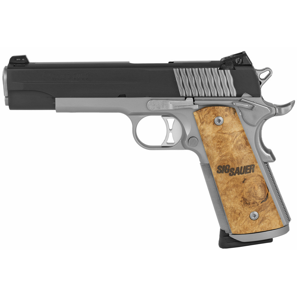 必見！極美品！入手困難！SIG SAUER 1911木製グリップ SIG SAUER 1911 STX 45 ACP 8rd SAO Pistol 1911M-45-STX