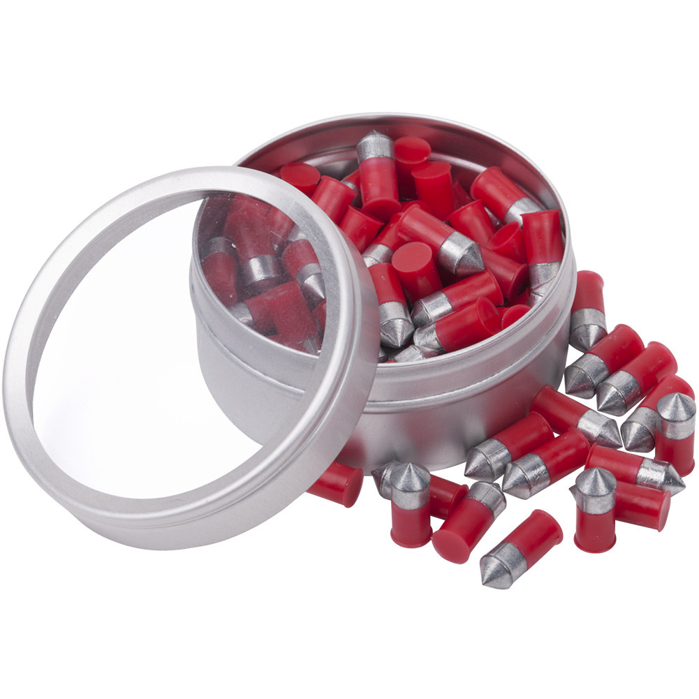 CROSMAN Red Flight 22 Caliber Red 100Ct Pellet LF22167