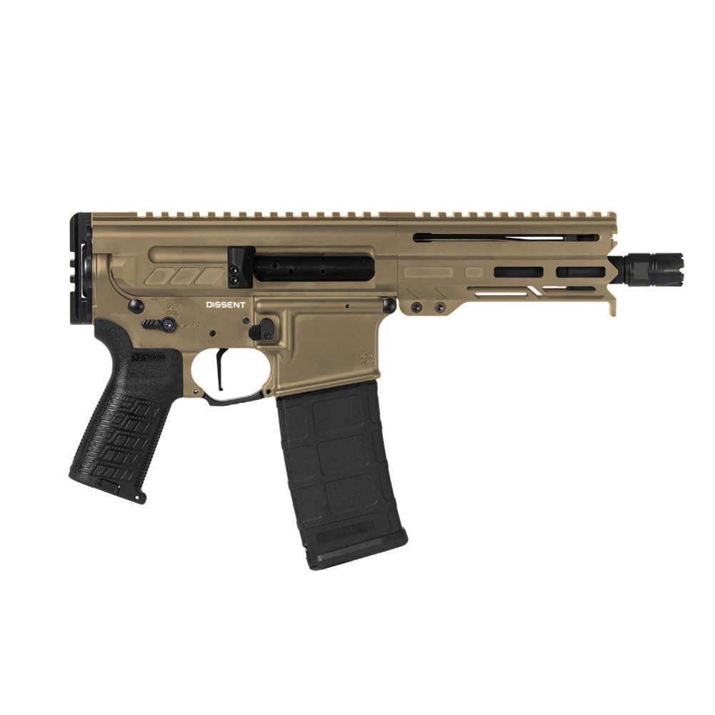 CMMG Dissent Mk4 5 56mm Semi-Auto AR Pistol 55A938F-CT