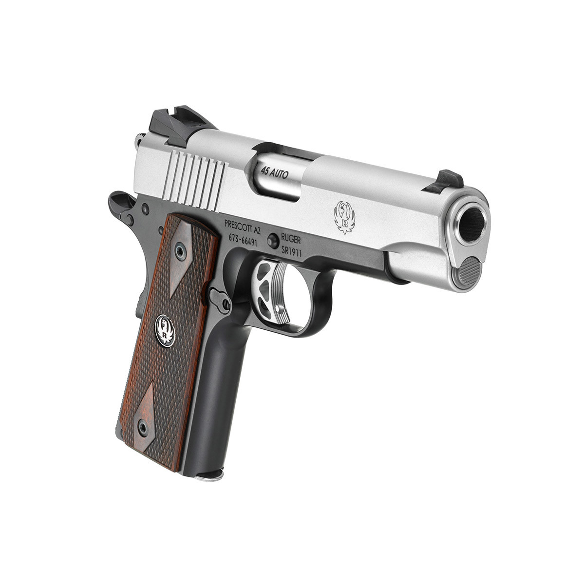 Ruger SR1911 Commander 45 ACP 4.25in 7rd Pistol 6711