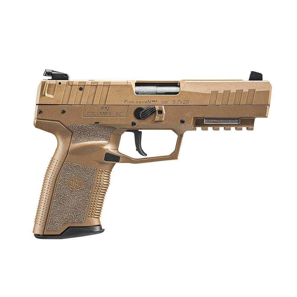 FN AMERICA Five-seveN MRD 5.7x28mm 2x10rd 4.8in FDE/FDE Adj Sight