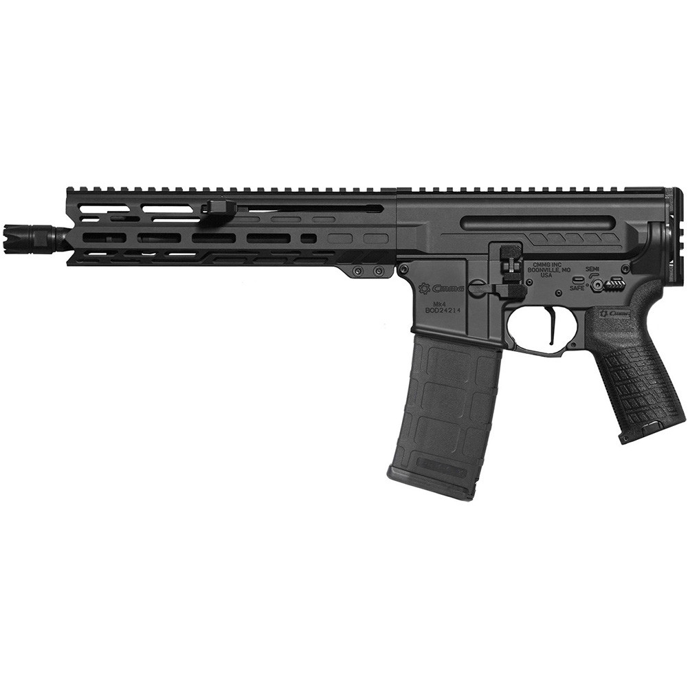 CMMG Dissent MK4 5.56mm 5.56mm 10.5in 30rd Armor Black Pistol