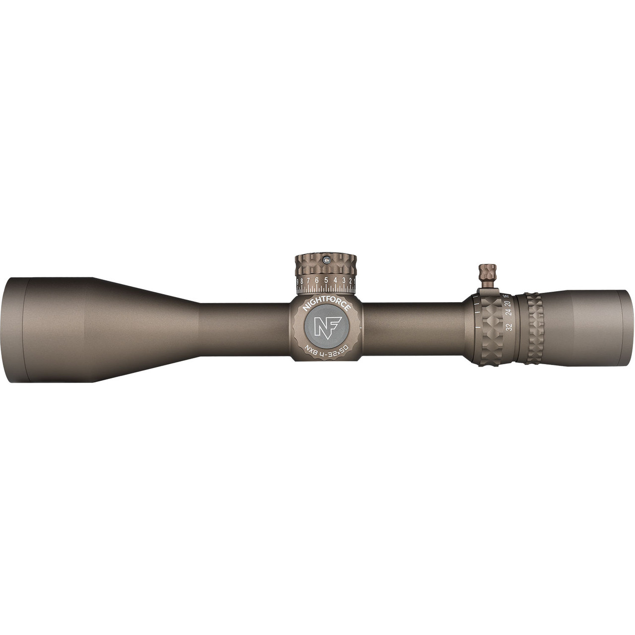 NIGHTFORCE NX8 4-32x50mm F2 MOAR-CF2D Dark Earth Riflescope C688