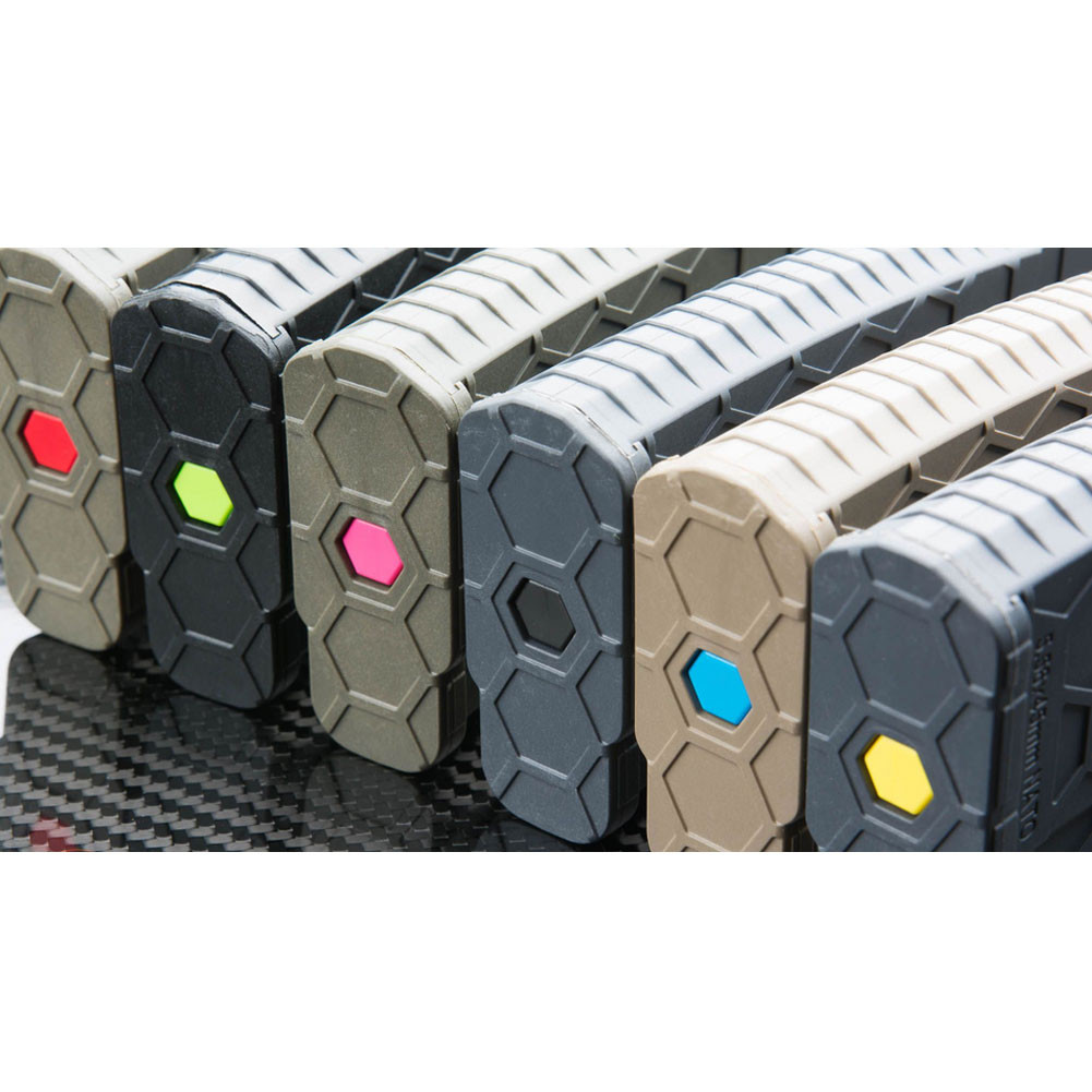 HEXMAG HexID AR15 Zombie Green 2-Pack Mag Color Identification