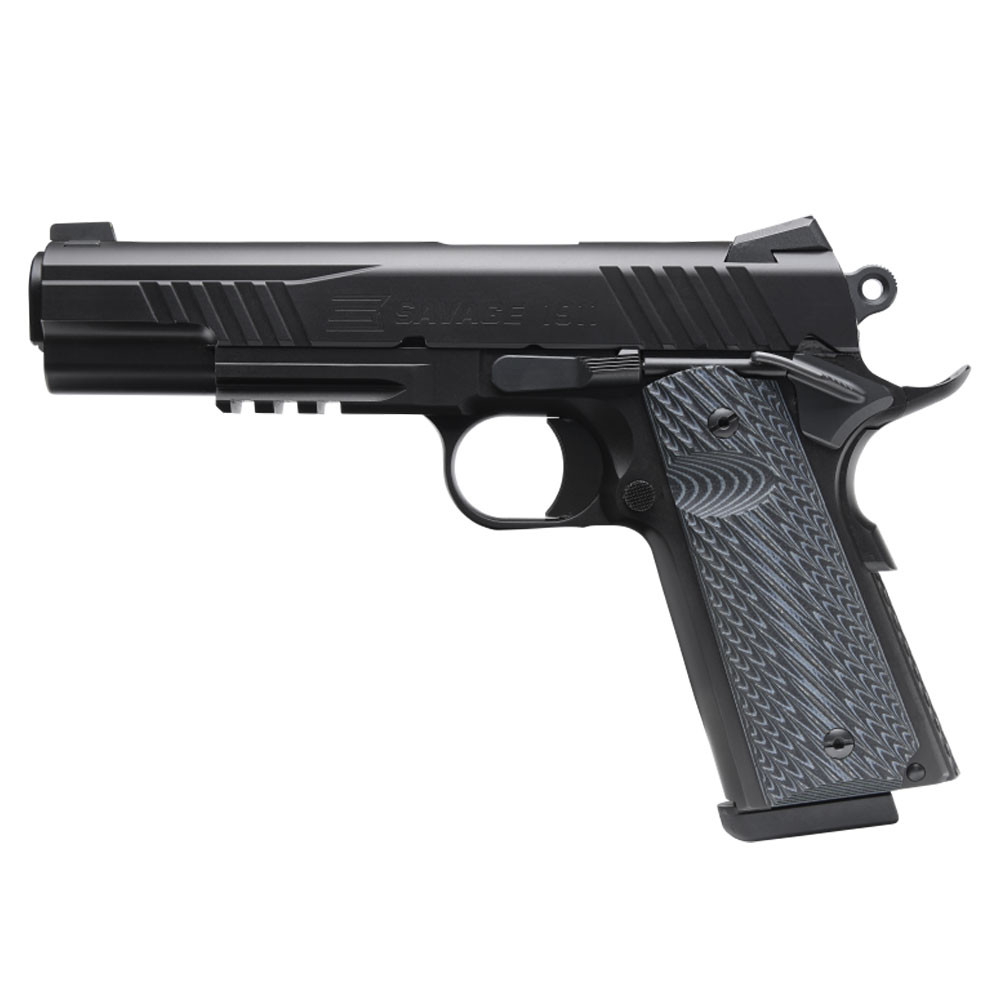 SAVAGE 1911 Gov't .45 Auto 5in 2x 8rd Mags Black Nitride Pistol