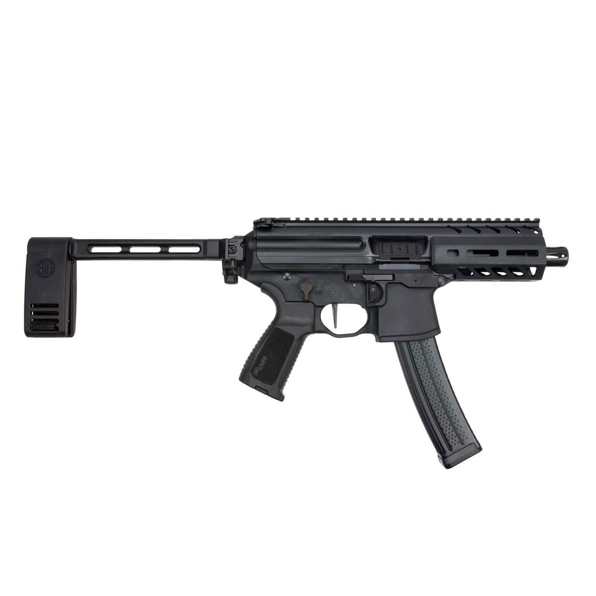 SOE マガジンポーチ 黒縁 sig mpx mp5 b&t apc g18c SIG SAUER MPX K 9mm 35rd Semi-Auto Pistol PMPX-4B-9-35