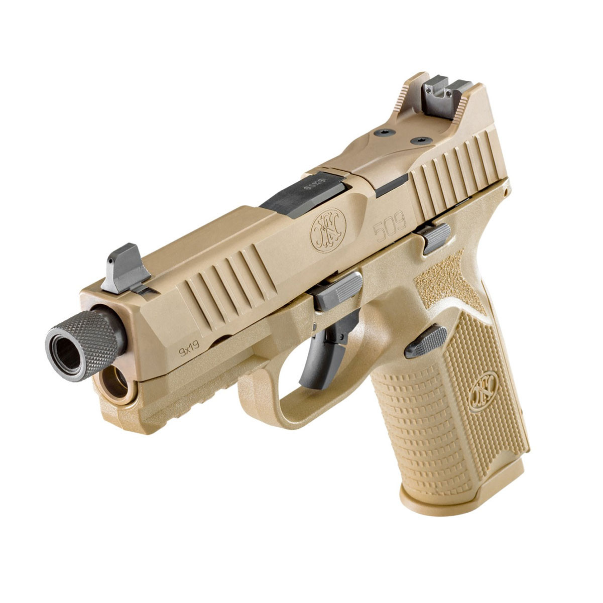 FN AMERICA 509 Tactical 9mm FDE 10rd Bundle 66-101652