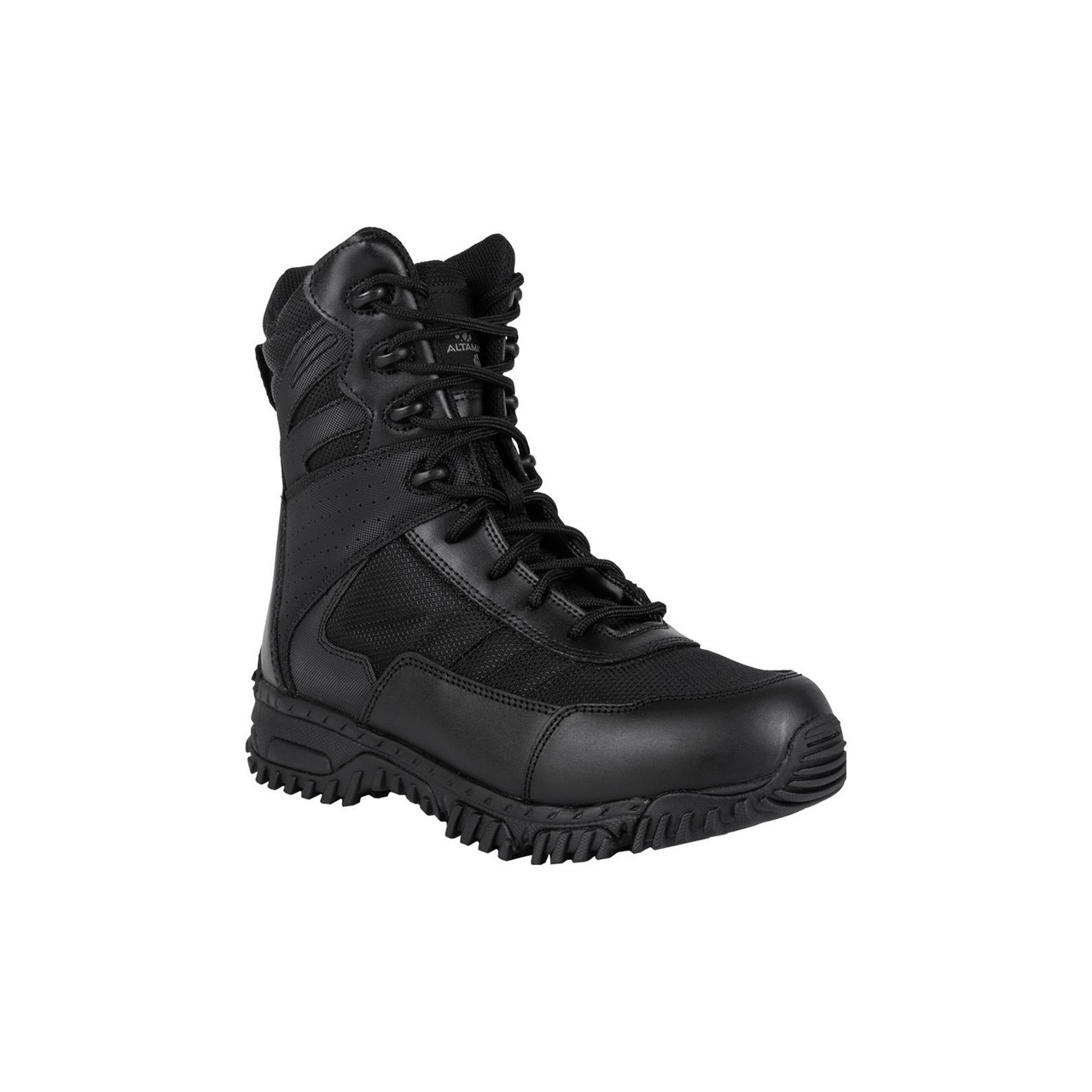 ALTAMA Vengeance SR 8in Black Side-Zip Boots 305301