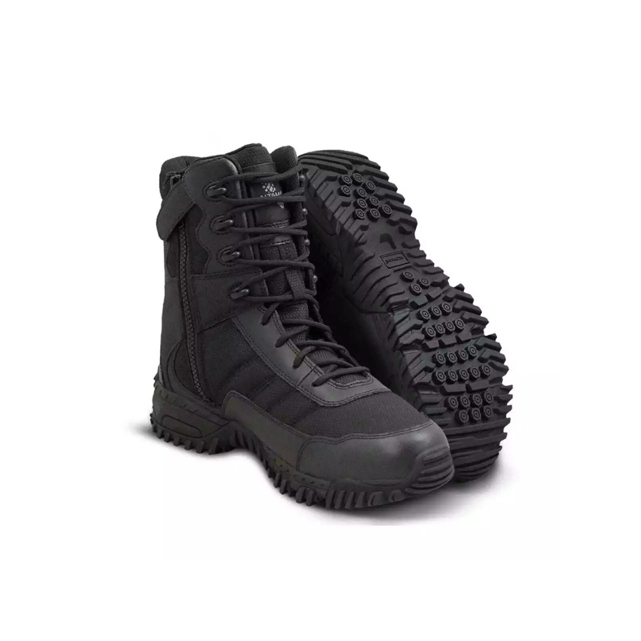 ALTAMA Vengeance SR 8in Black Side-Zip Boots 305301