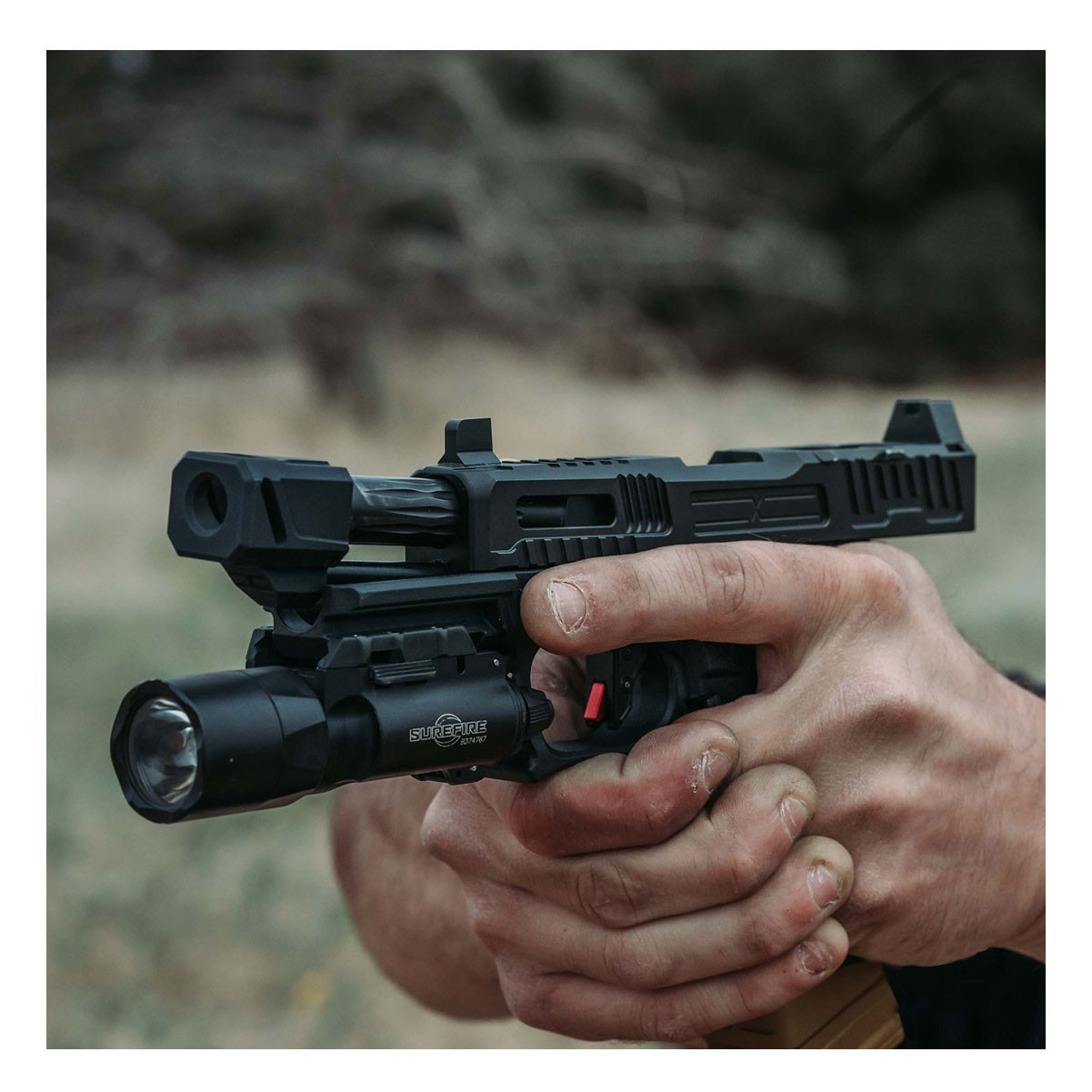 FAXON EXOS-513 Pistol Compensator FF-P-A-COMP-DS-G-01