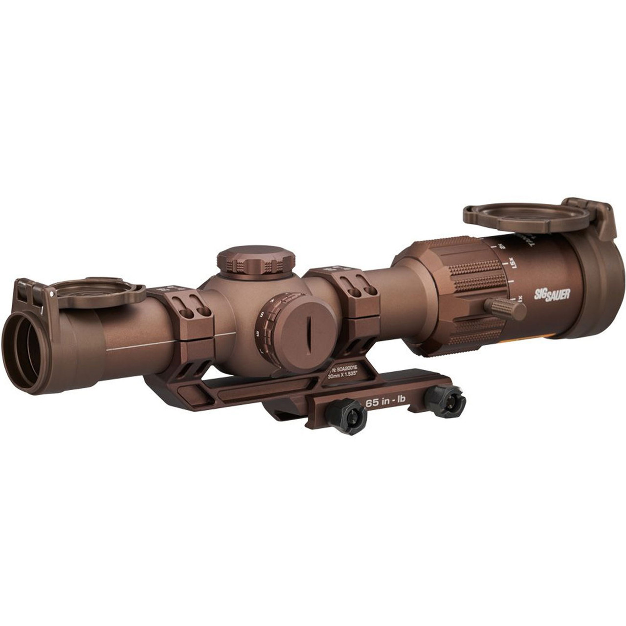 A*h様 SIG SAUER スコープ ダークブラウン SIG SAUER TANGO-MSR LPVO Coyote Riflescope SOTM61200