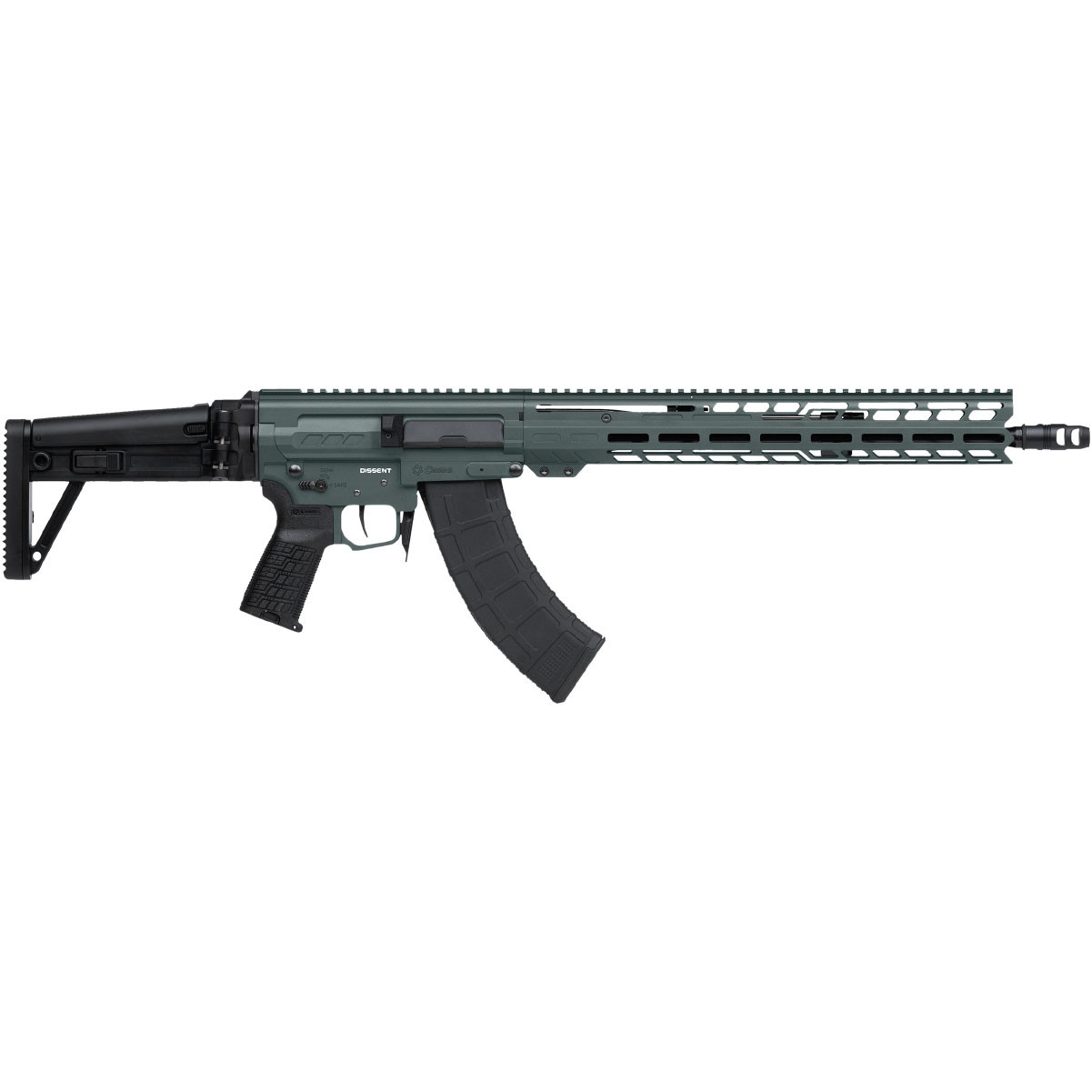 CMMG Dissent MK47 7 62x39mm Green Rifle 86AD60B-CG