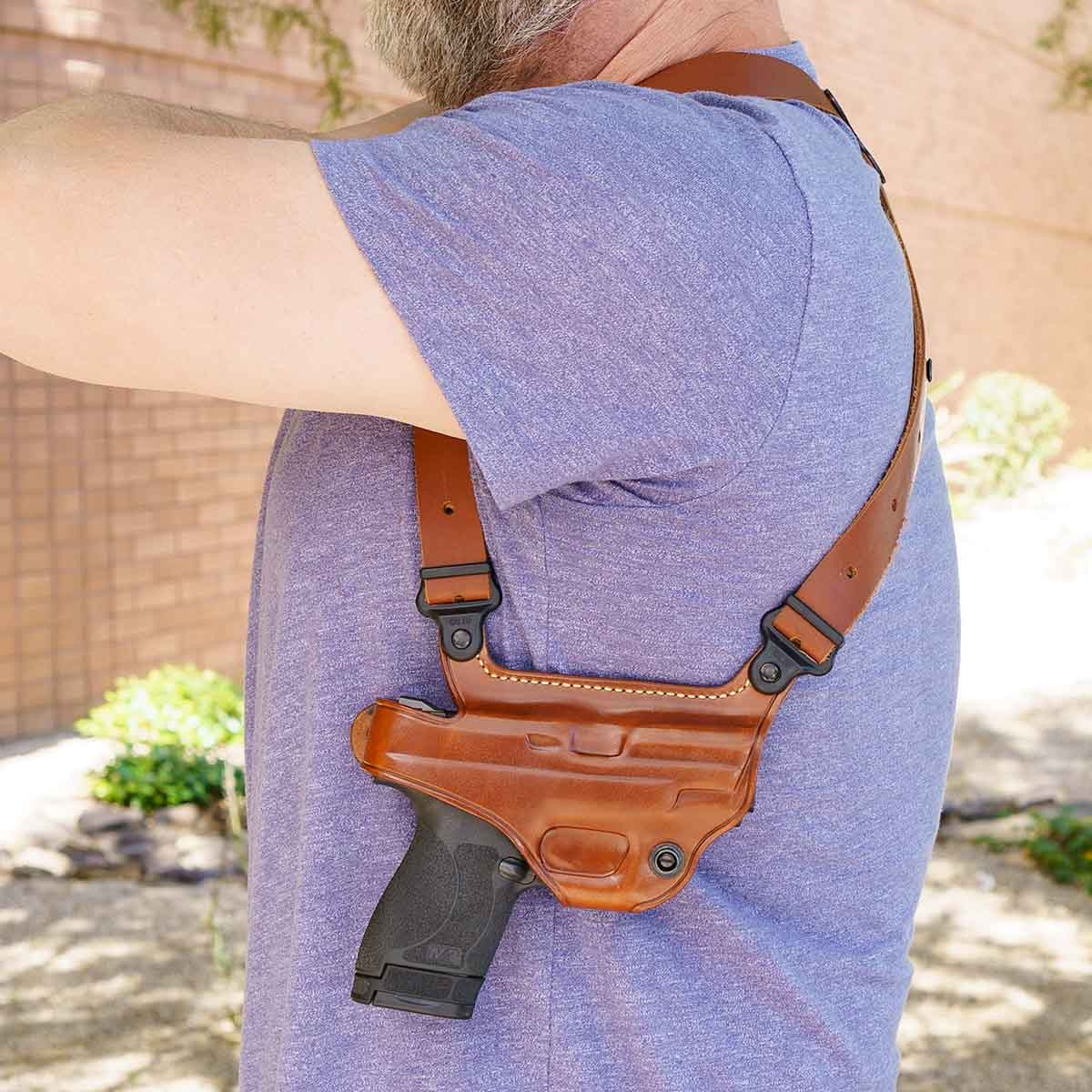 GALCO Miami Classic II Tan RH Shoulder System MCII870