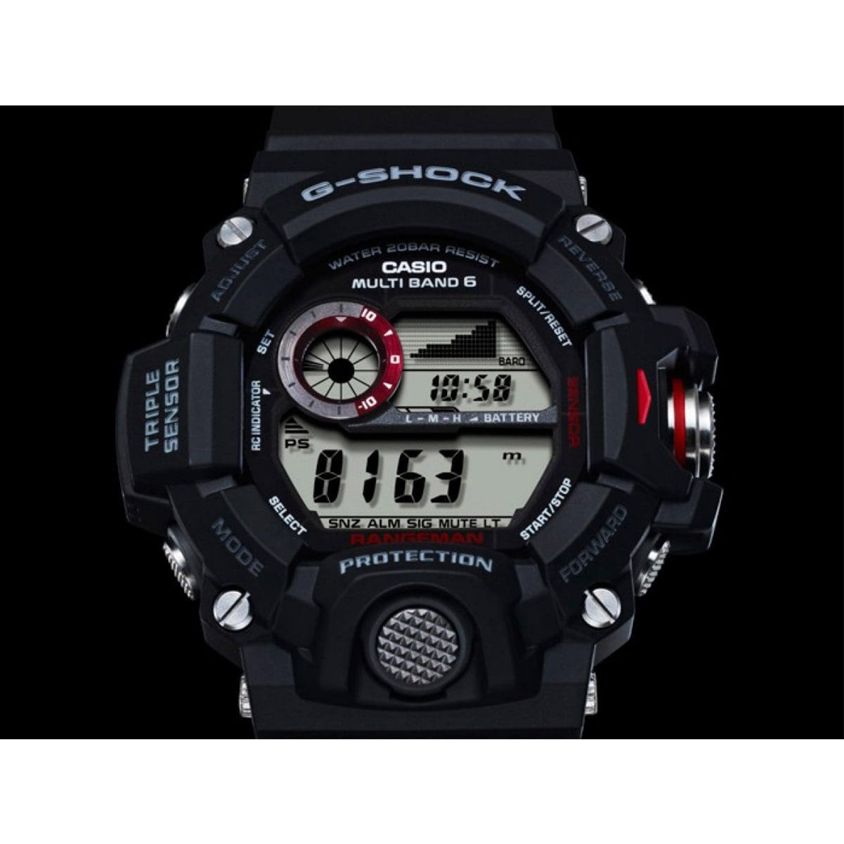 CASIO G Shock Tactical Rangeman Solar Powered Watch