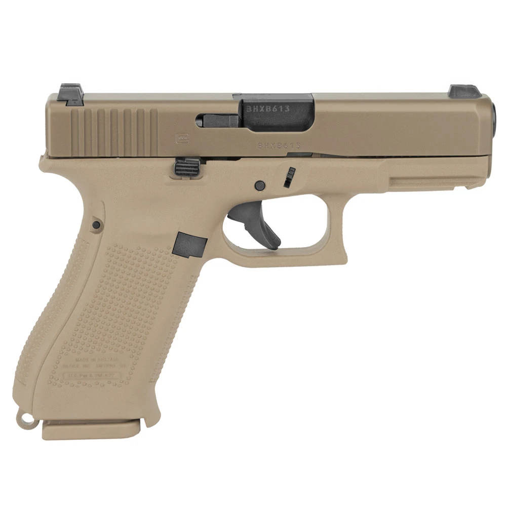 GLOCK 19X 9mm 4in 19rd Tan Semi-AutoPistol PX1950703