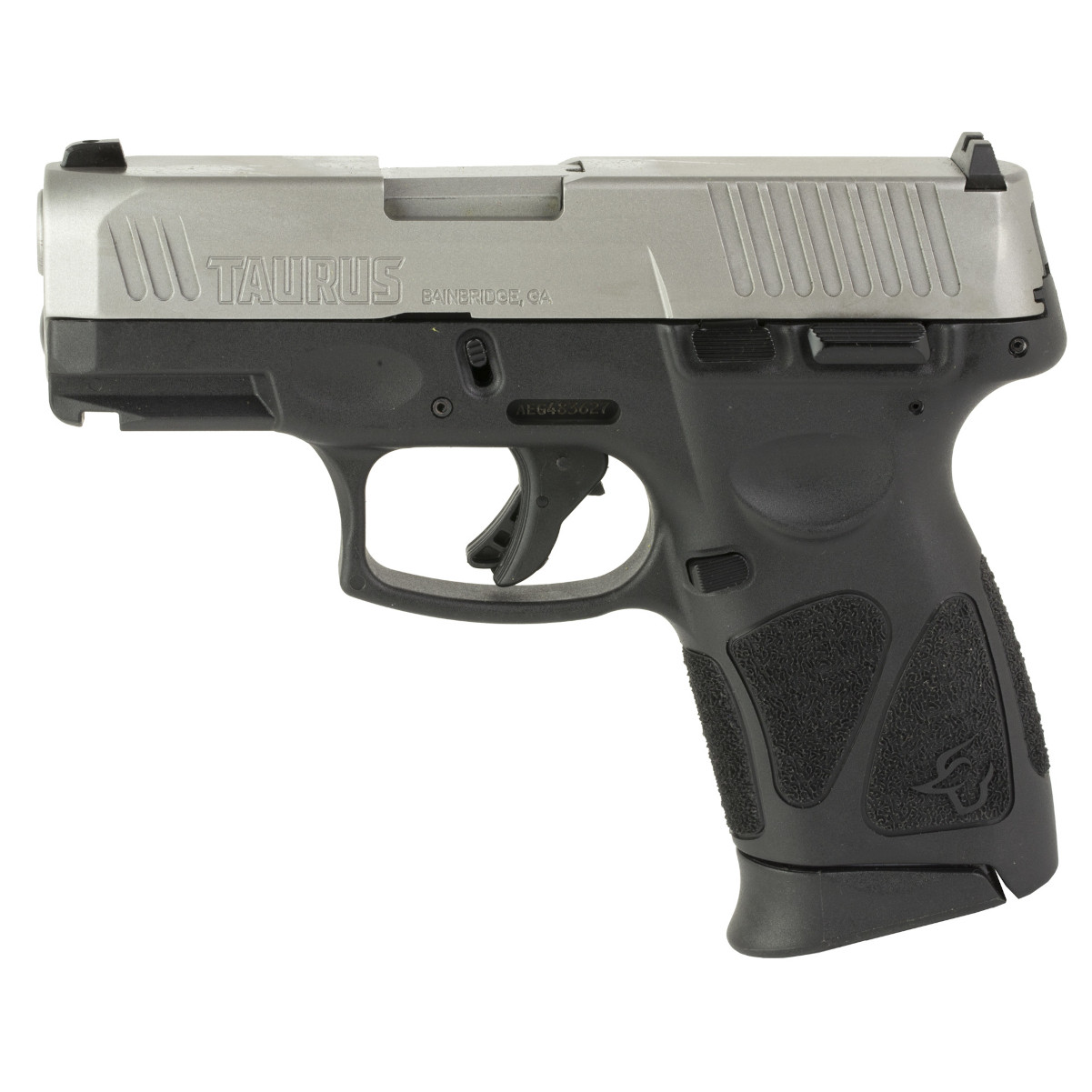 TAURUS G3C 40 SW 326in 3x10rd BK/SS Semi-Auto Pistol 1-G3C4039