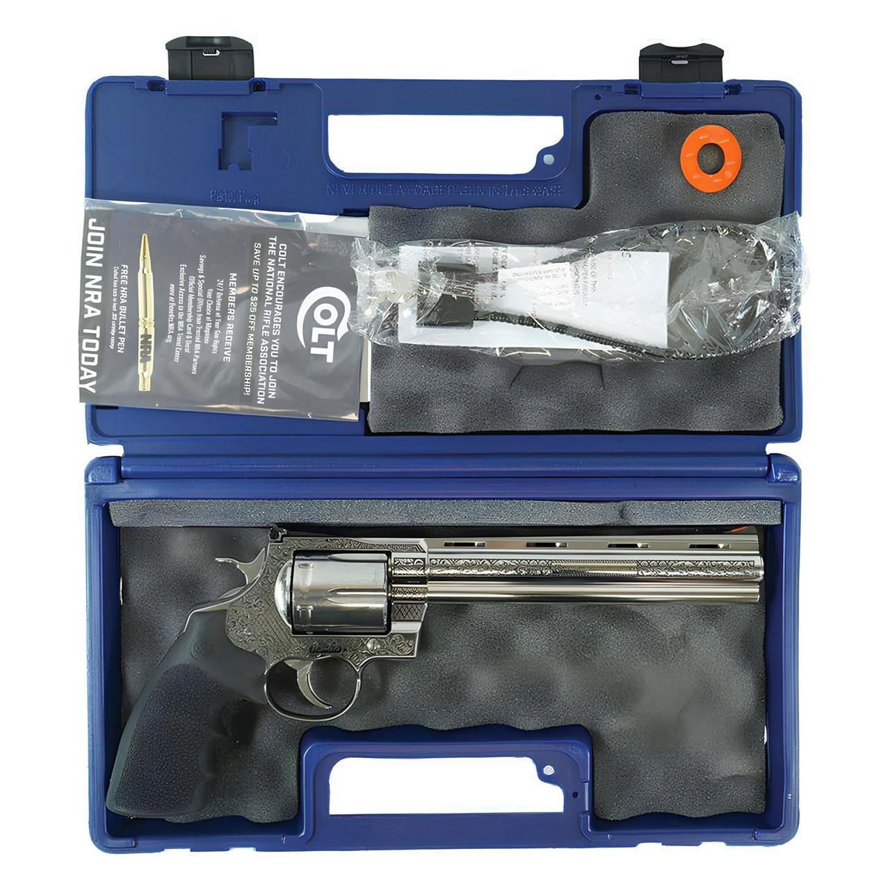 COLT Anaconda Filigree Revolver ANACONDA-SP8RTS-BMODFB