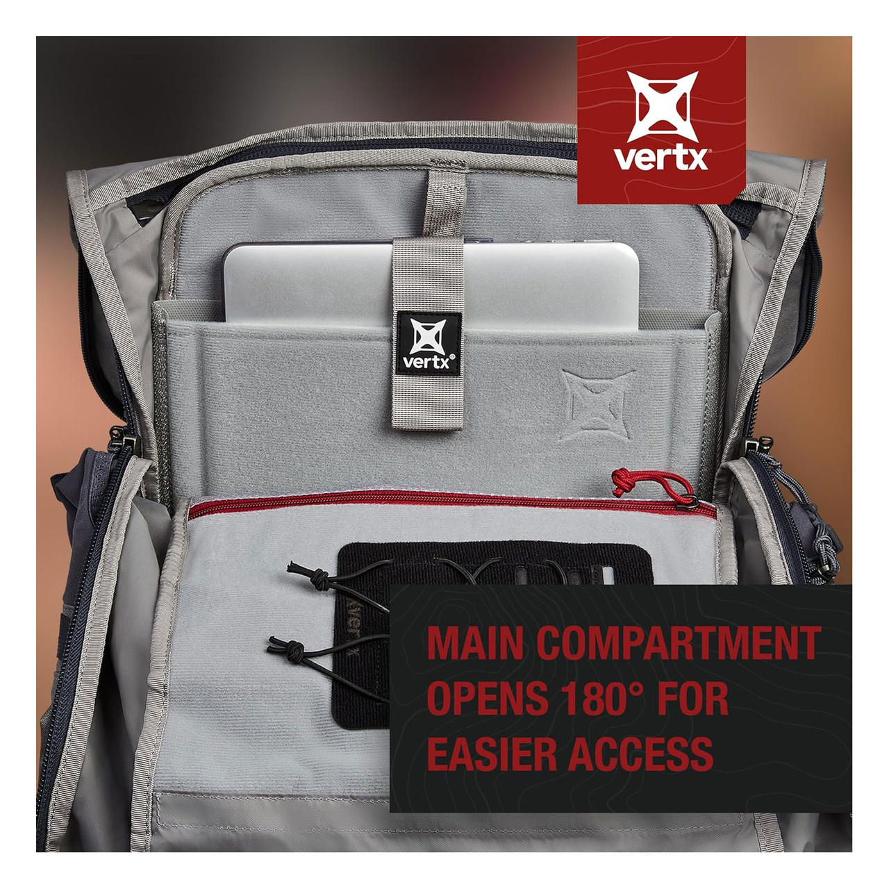VERTX Ruck Roll Backpack F1-VTX5081-IBK