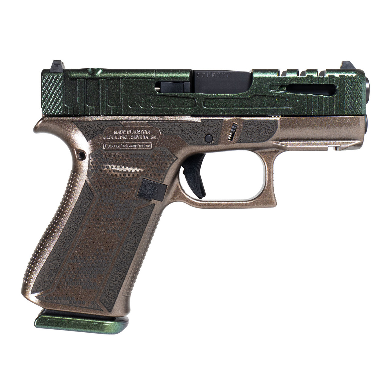 GLOCK 43X MOS Cypress Raptor Pistol PX4350201FRMOSCRC