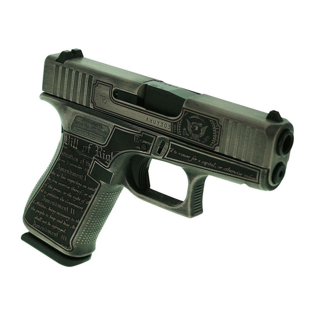 GLOCK 43x MOS Trump 2024 Pistol PX4350201FRMOSMODT24