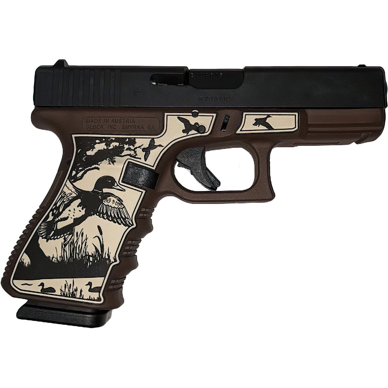 GLOCK 19 Gen 3 Mallard Hunter Pistol UI1950203MODDKBR