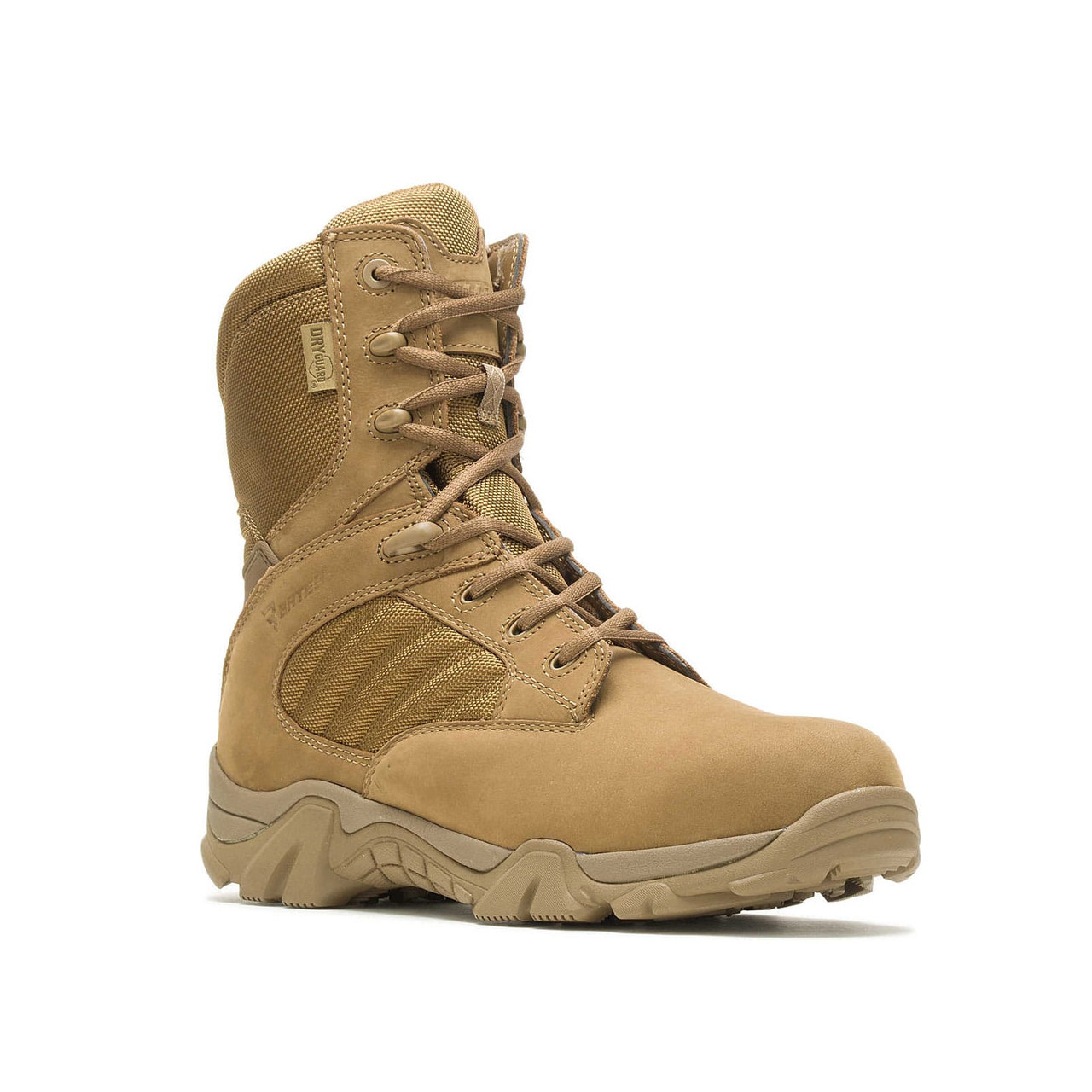 BATES GX-8 Composite Toe Coyote Side Zip Boots E04272