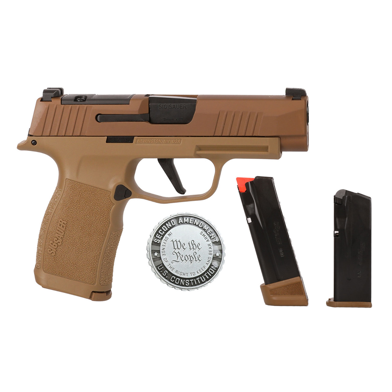 SIG SAUER P365XL 2A 9mm 3 7in XRay3 Sights 2x12rd & 1x17rd Mag