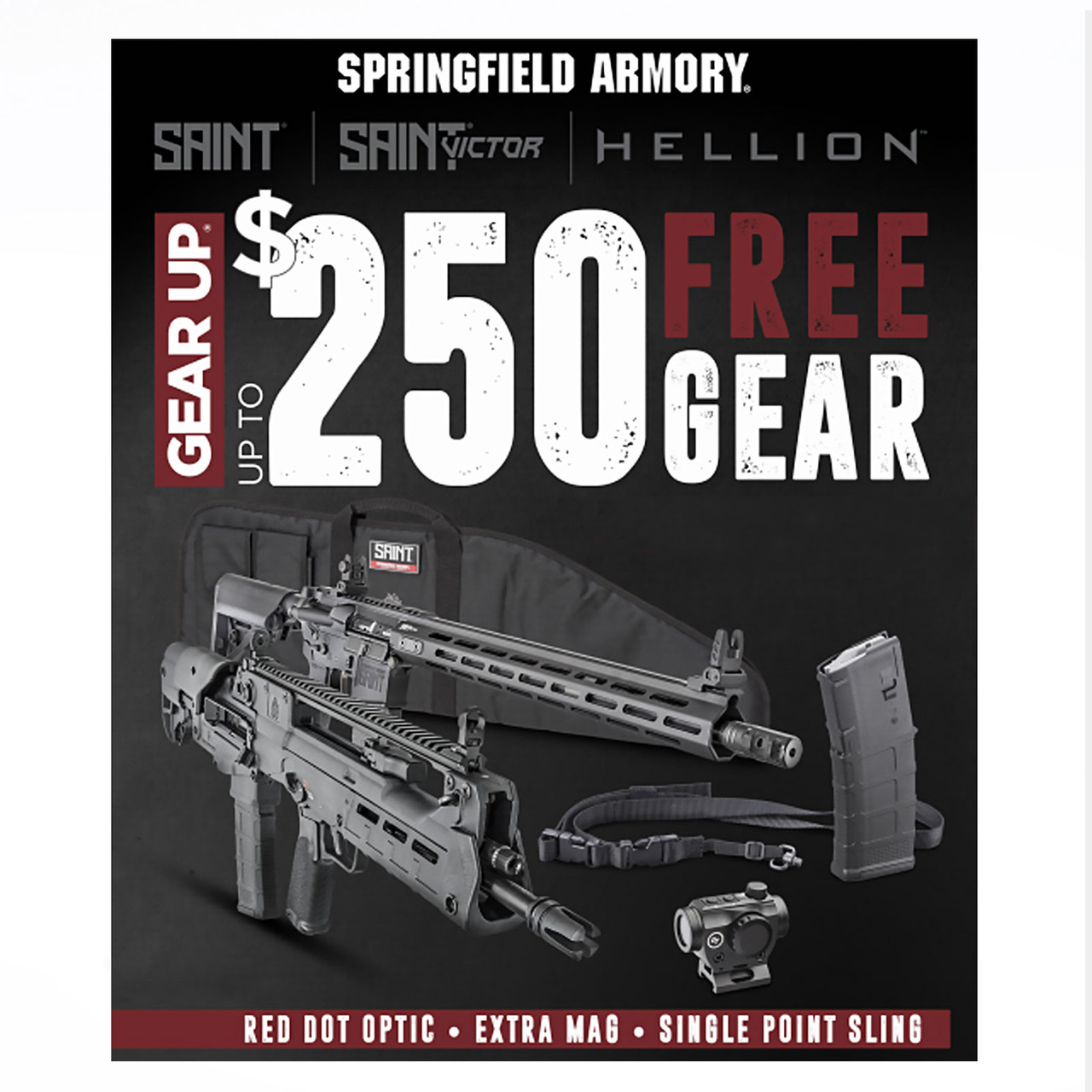 SPRINGFIELD ARMORY Saint Victor Gear Up 2025 AR-15 5 56 NATO 16in