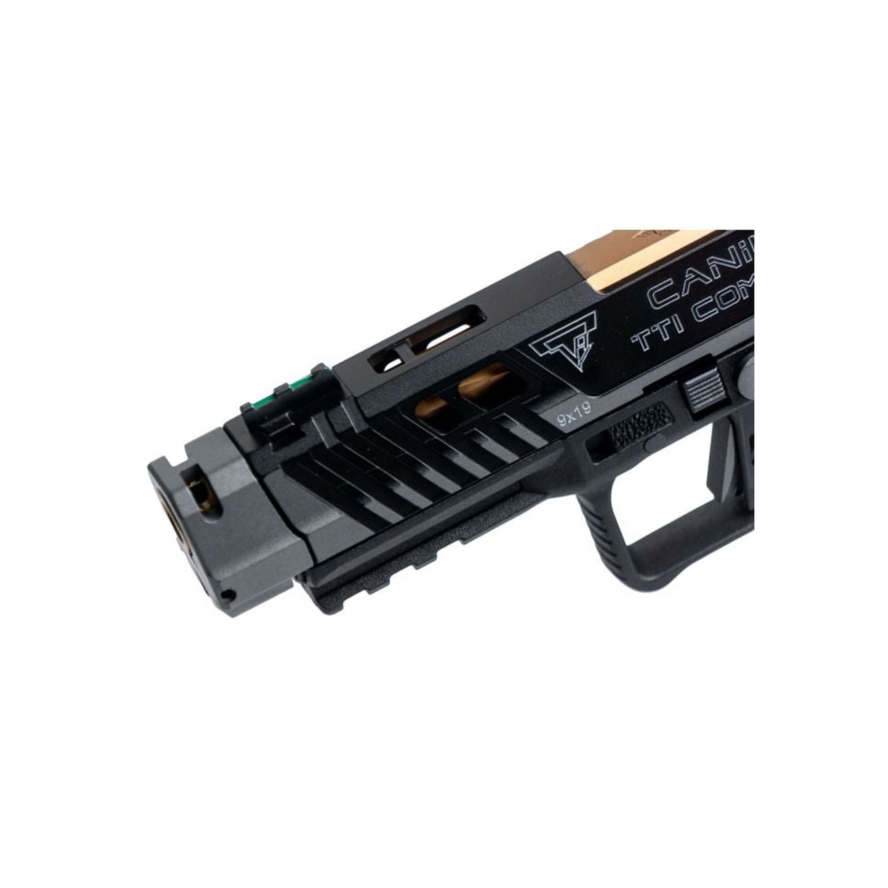 CANIK TTI Combat 9mm 18rd Smoke Pistol HG7854S-N