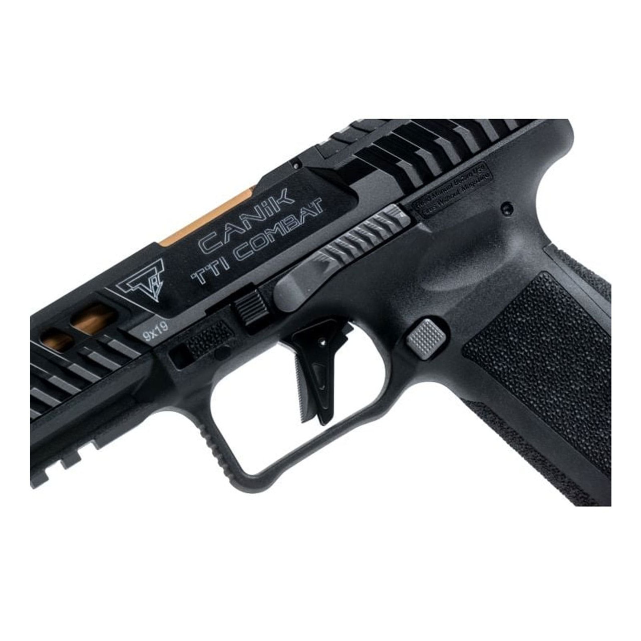 CANIK TTI Combat 9mm 18rd Smoke Pistol HG7854S-N