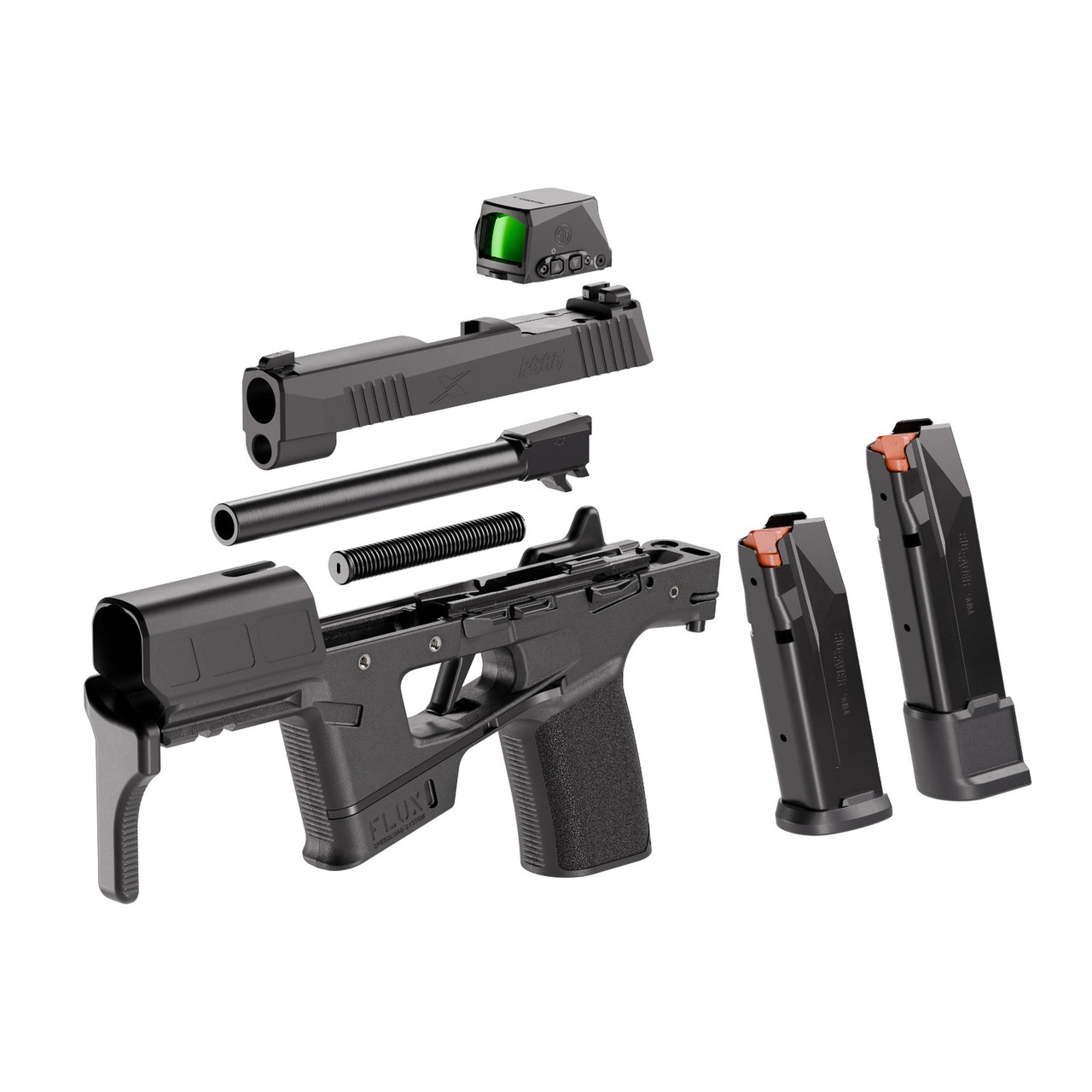 SIG SAUER P365-Flux RXSL 9mm Pistol 365FLUX-9-BXR3-RXSL