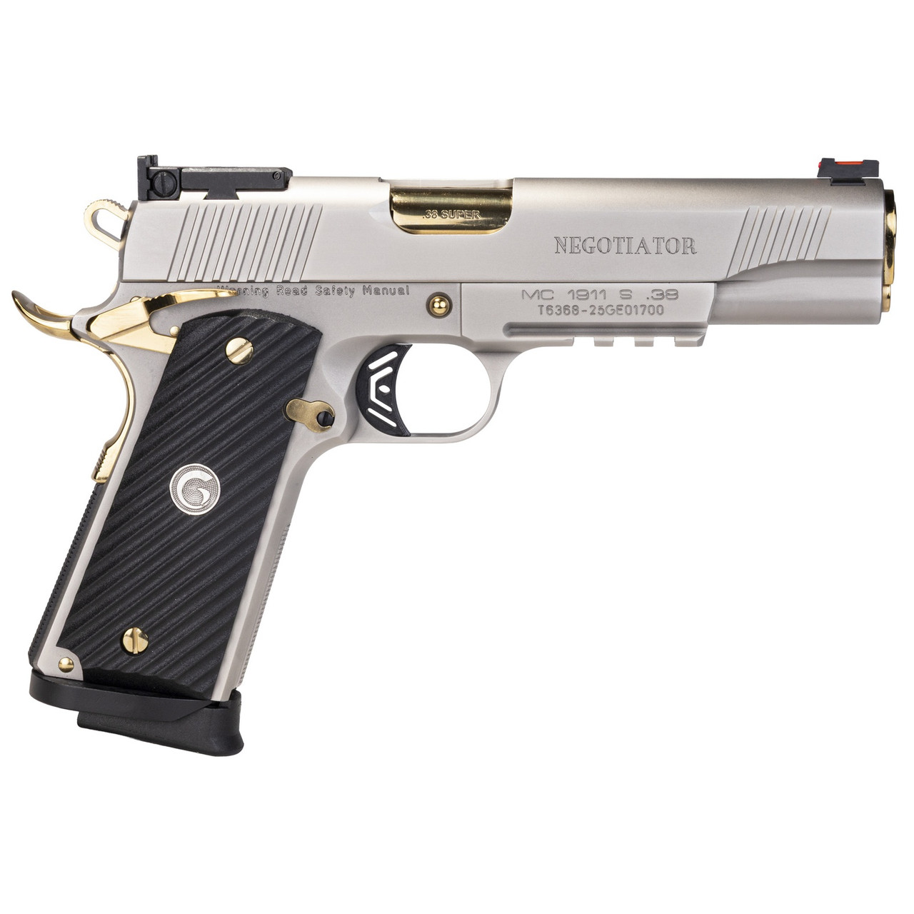 EAA MC1911 Negotiator 38 Super 5in Semi Pistol 390399