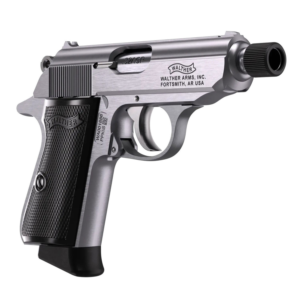 トイガン 6SAM1 WALTHER PPK/S 40th ANNIVERSARY WALTHER PPK-S SD Stainless 32 ACP Pistol 4796044