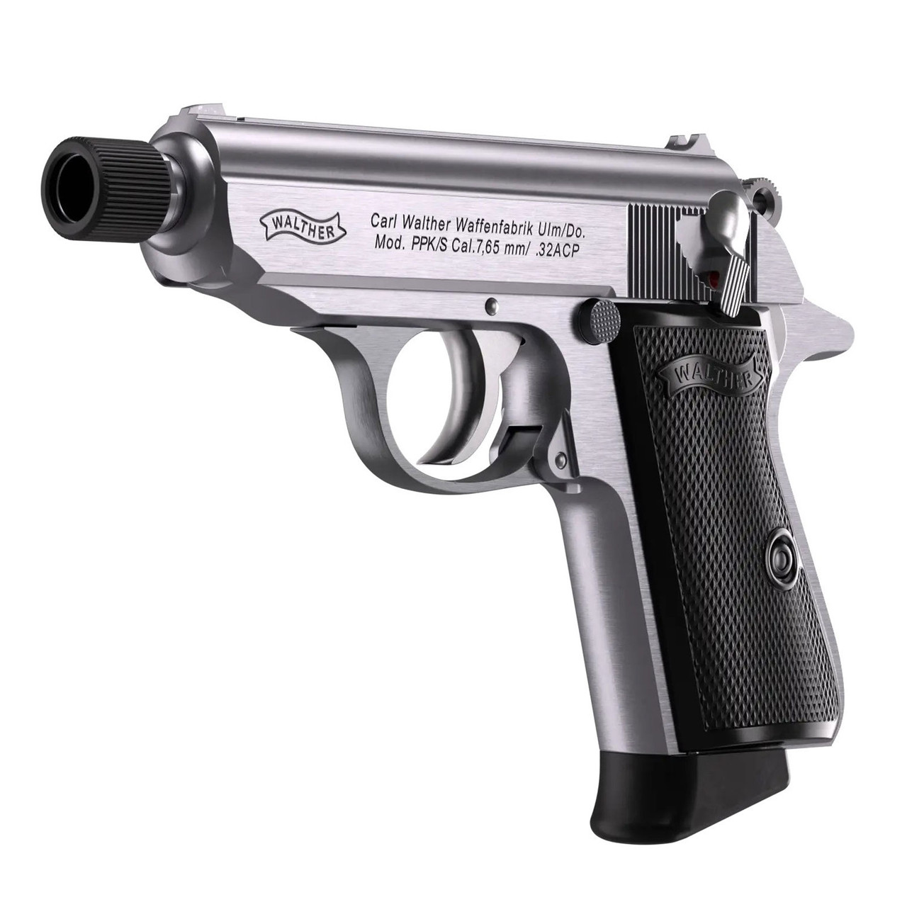 WALTHER PPK-S SD Stainless 32 ACP Pistol 4796044
