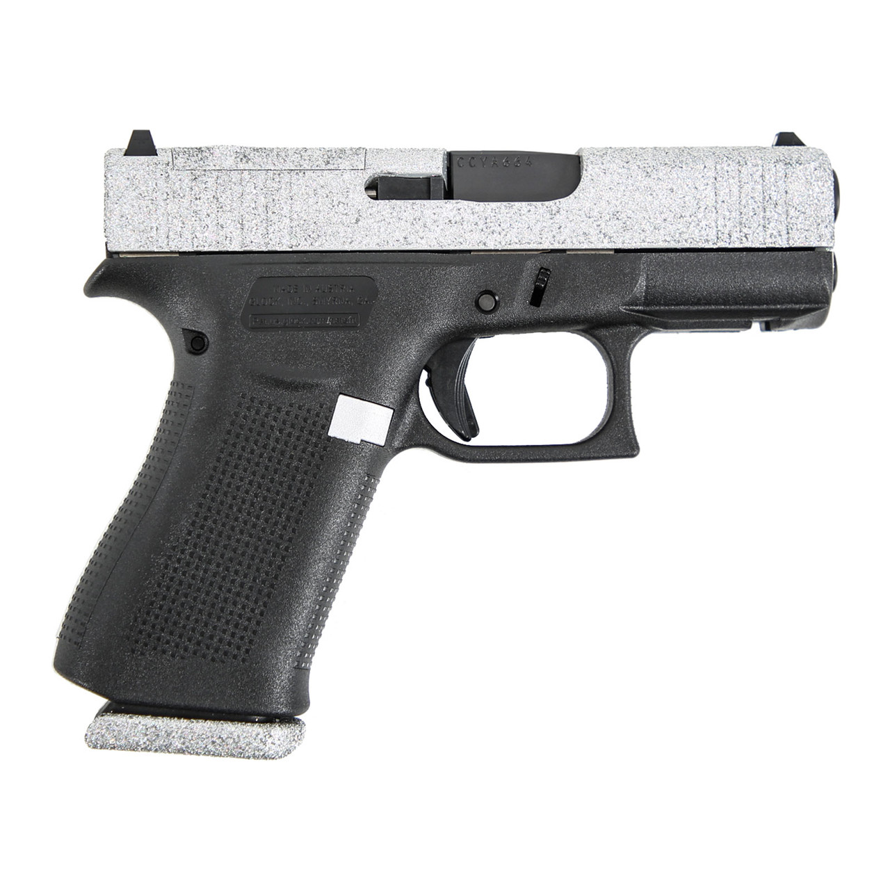 GLOCK 43X Glitter Gunz 9mm Pistol PX4350201FRMOSDIA