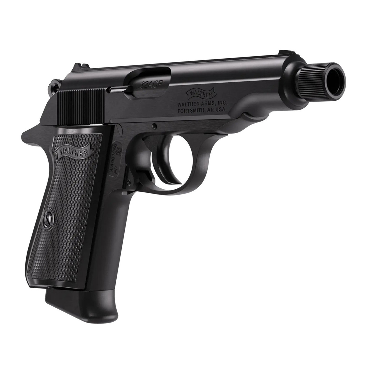 WALTHER PP SD Black 32 ACP Semi-Auto Pistol 4796063