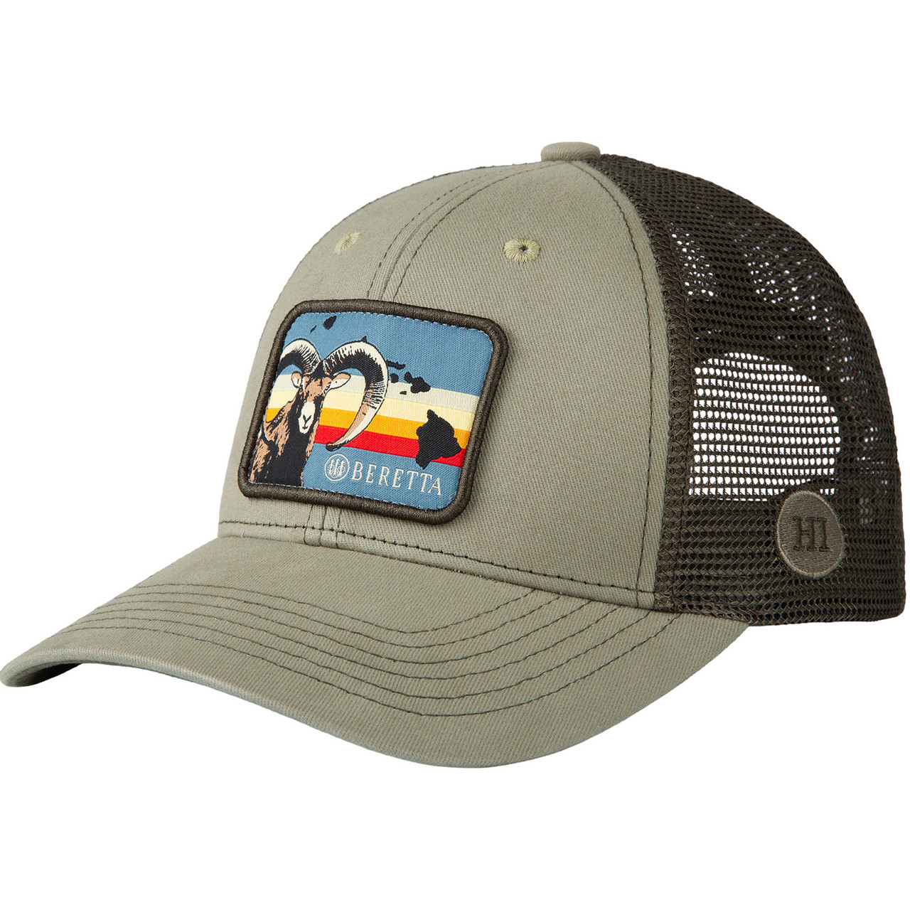 BERETTA Hawaii USA 250 Year Olive/Rifle Green Hat BHI59T1675079K