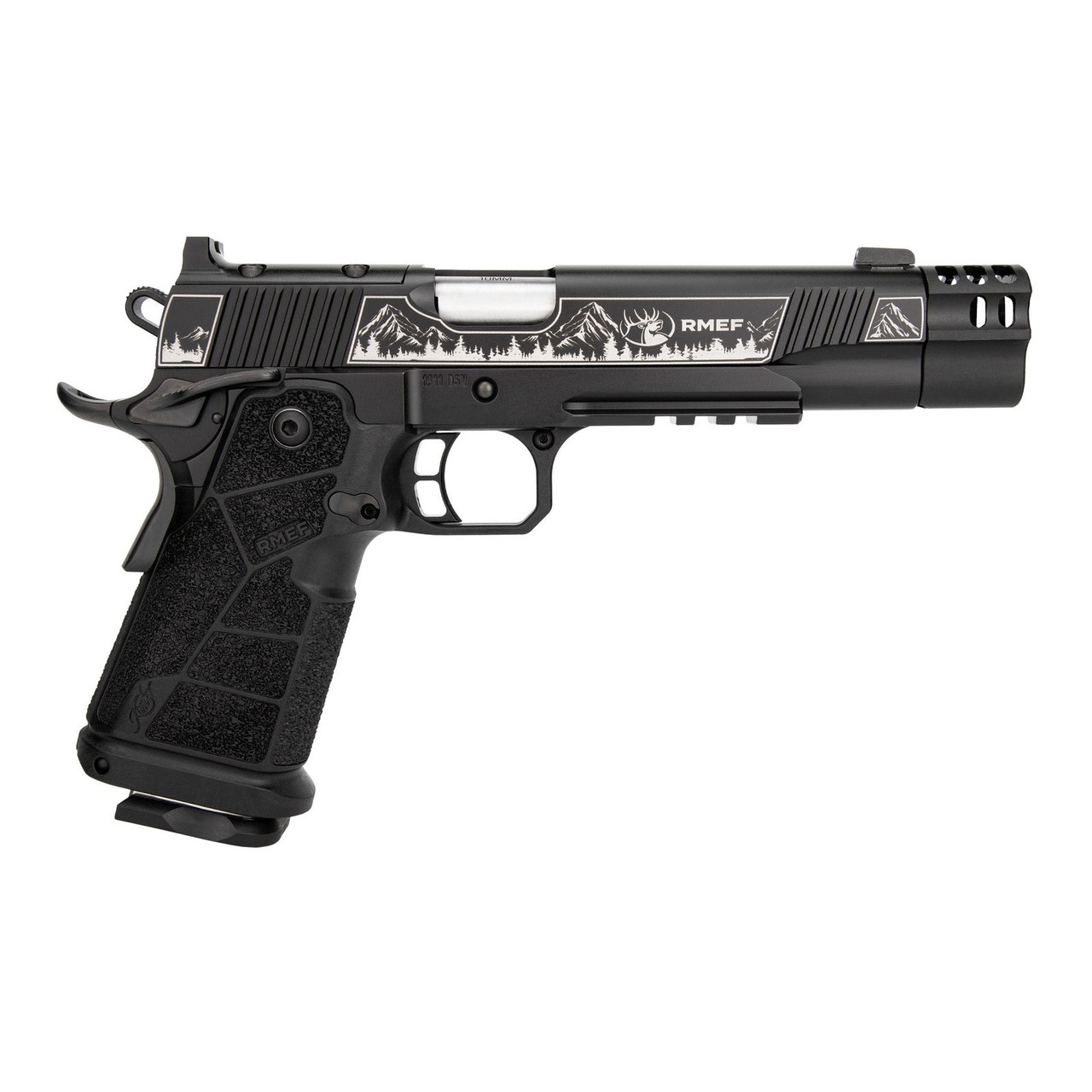 キム KIMBER 1911 DS Warrior RMEF Comp OR 10mm Pistol 3600305