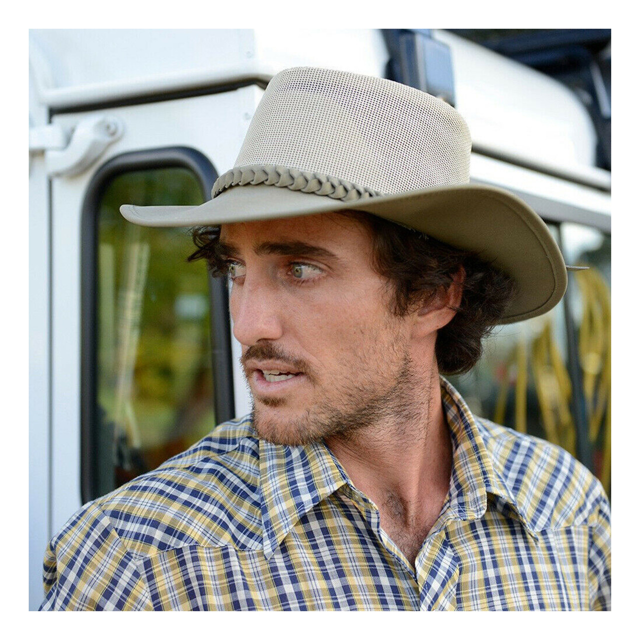 Conner Handmade Hats - Aussie Golf Soakable Mesh Hat, Crushable