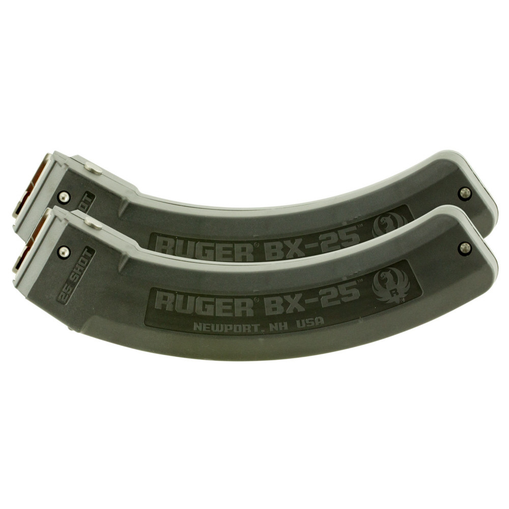 RUGER BX-25 Value Pack Two 10-22 25rd Mags 90548